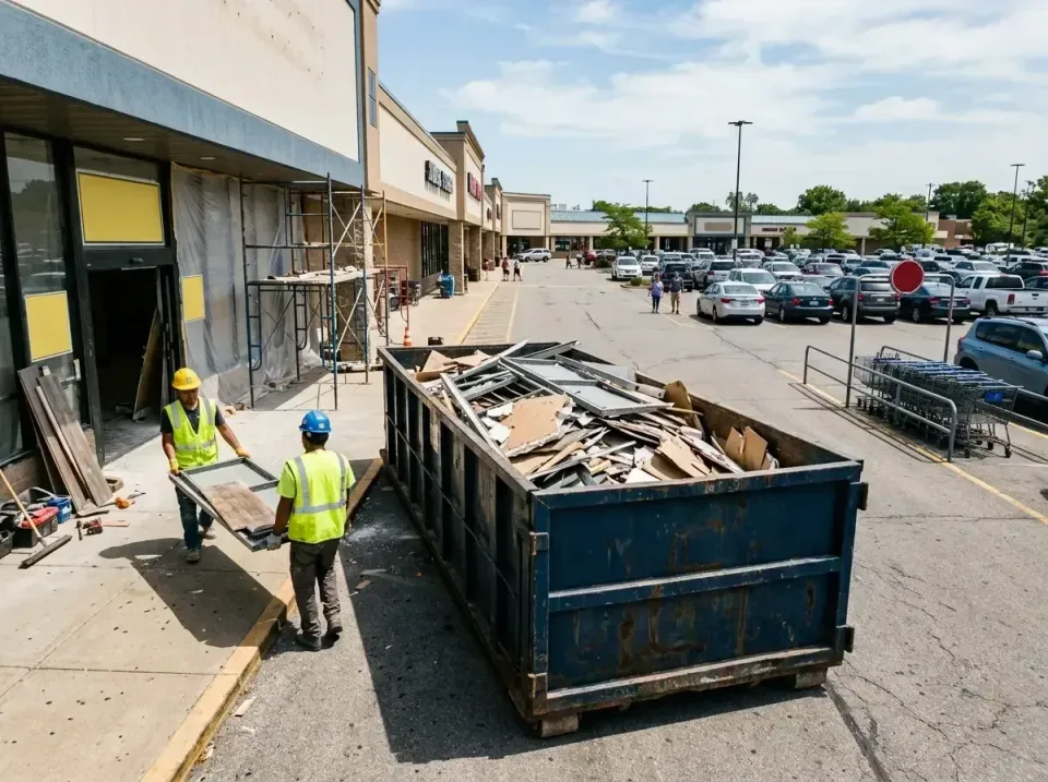 retail-store-renovation-debris-003 — frequently asked questions, Roll-off Dumpster Rentals in Keller, TX